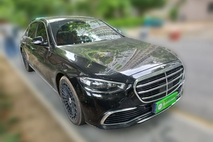 Used Mercedes-Benz S-Class 2024 S 400 L Business Model Front Right 45 Deg
