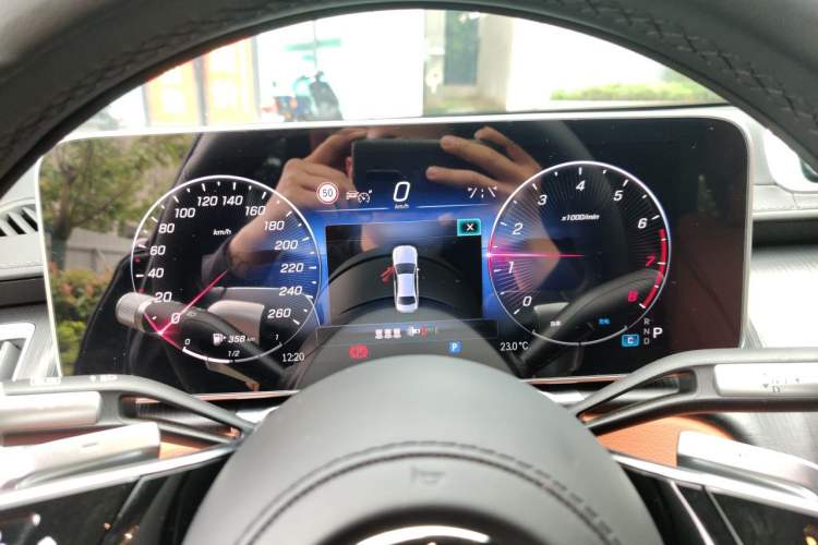 Used Mercedes-Benz S-Class 2024 S 400 L Business Model Instrument Cluster