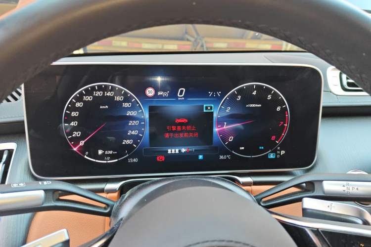 Used Mercedes-Benz S-Class 2024 Restyled S 400 L Business Version Instrument Cluster