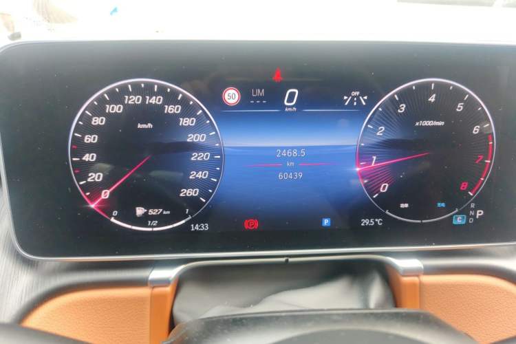 Used Mercedes-Benz S-Class 2024 Restyled S 400 L Business Version Odometer Close Up