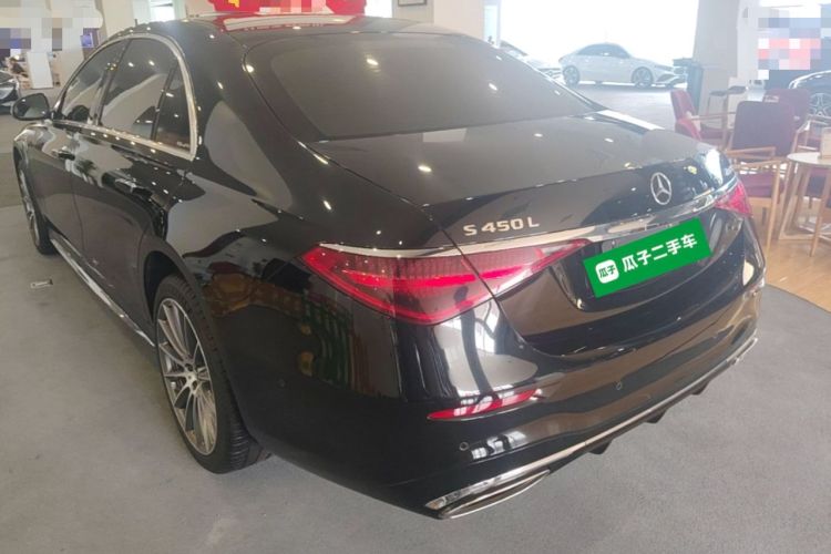 Used Mercedes-Benz S-Class 2024 S 450 L 4MATIC Rear Left 45 Deg
