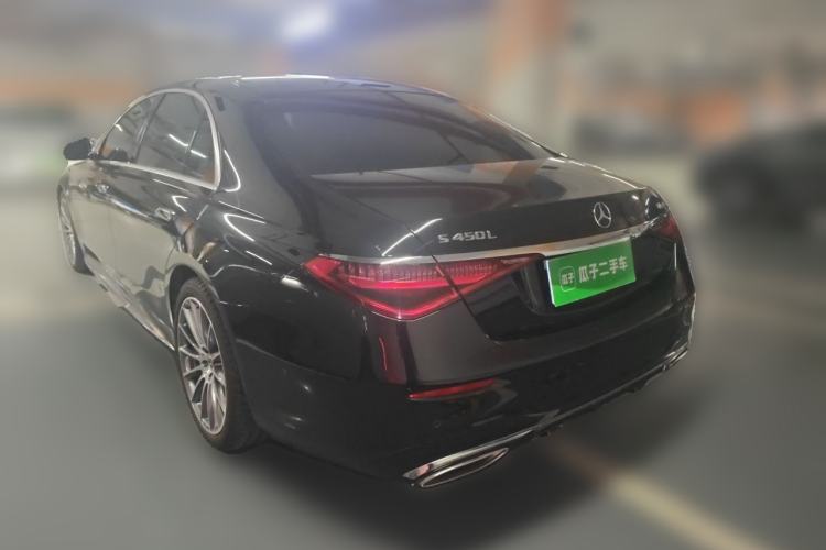 Used Mercedes-Benz S-Class 2024 S 450 L 4MATIC Rear Left 45 Deg