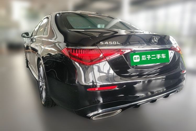 Used Mercedes-Benz S-Class 2024 S 450 L 4MATIC Rear Left 45 Deg