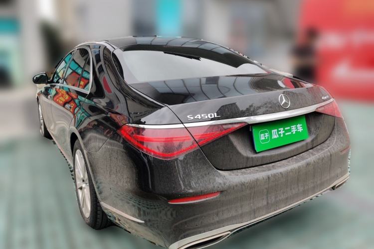 Used Mercedes-Benz S-Class 2024 S 400 L Business Model Rear Left 45 Deg