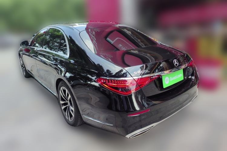 Used Mercedes-Benz S-Class 2024 S 400 L Luxury Model Rear Left 45 Deg
