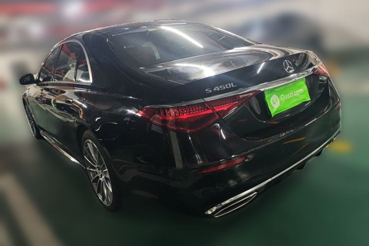 Used Mercedes-Benz S-Class 2024 S 450 L 4MATIC Rear Left 45 Deg