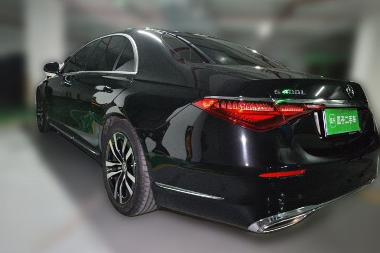 Used Mercedes-Benz S-Class 2024 Restyled S 400 L Luxury Edition Rear Left 45 Deg