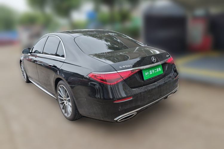 Used Mercedes-Benz S-Class 2024 S 450 L 4MATIC Rear Left 45 Deg