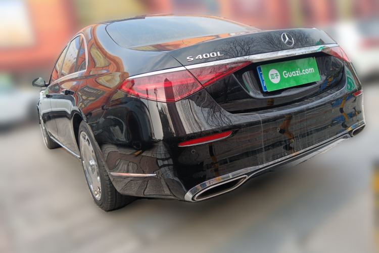 Used Mercedes-Benz S-Class 2024 S 400 L Luxury Model Rear Left 45 Deg