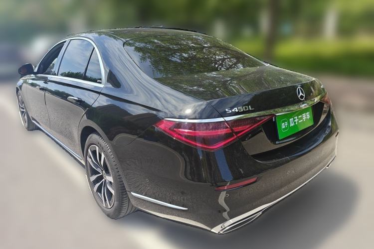 Used Mercedes-Benz S-Class 2024 S 400 L Luxury Model Rear Left 45 Deg