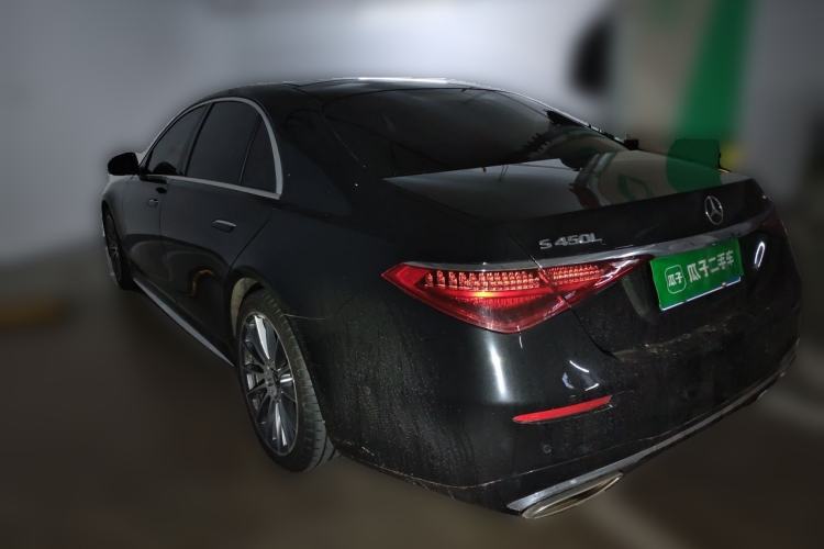 Used Mercedes-Benz S-Class 2024 S 450 L 4MATIC Rear Left 45 Deg