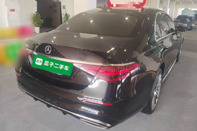 Used Mercedes-Benz S-Class 2024 S 450 L 4MATIC Rear Right 45 Deg