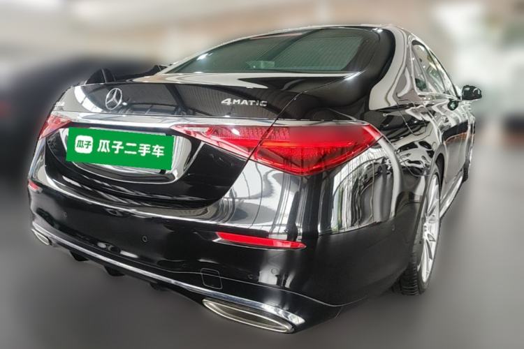 Used Mercedes-Benz S-Class 2024 S 450 L 4MATIC Rear Right 45 Deg