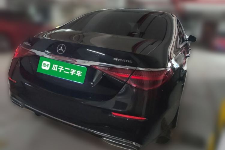 Used Mercedes-Benz S-Class 2024 S 450 L 4MATIC Rear Right 45 Deg