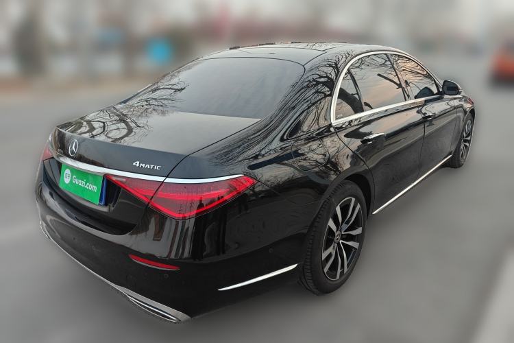 Used Mercedes-Benz S-Class 2024 S 400 L Luxury Model Rear Right 45 Deg