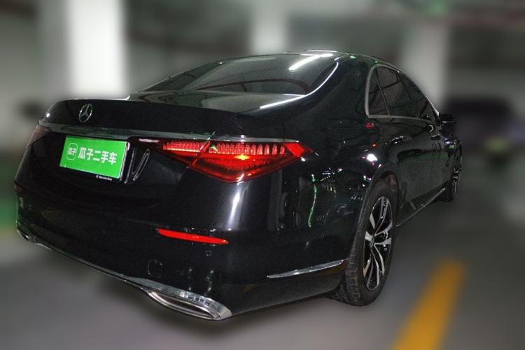 Used Mercedes-Benz S-Class 2024 Restyled S 400 L Luxury Edition Rear Right 45 Deg