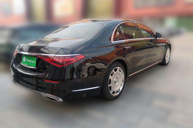 Used Mercedes-Benz S-Class 2024 S 400 L Luxury Model Rear Right 45 Deg