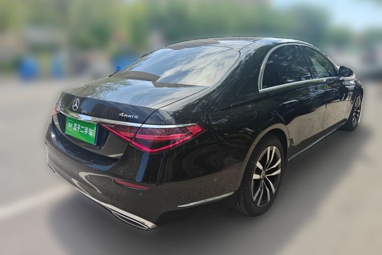 Used Mercedes-Benz S-Class 2024 S 400 L Luxury Model Rear Right 45 Deg