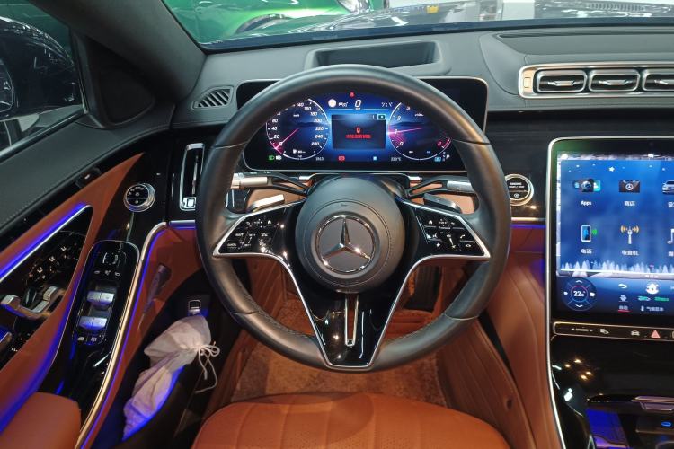 Used Mercedes-Benz S-Class 2024 S 400 L Luxury Model Steering Wheel