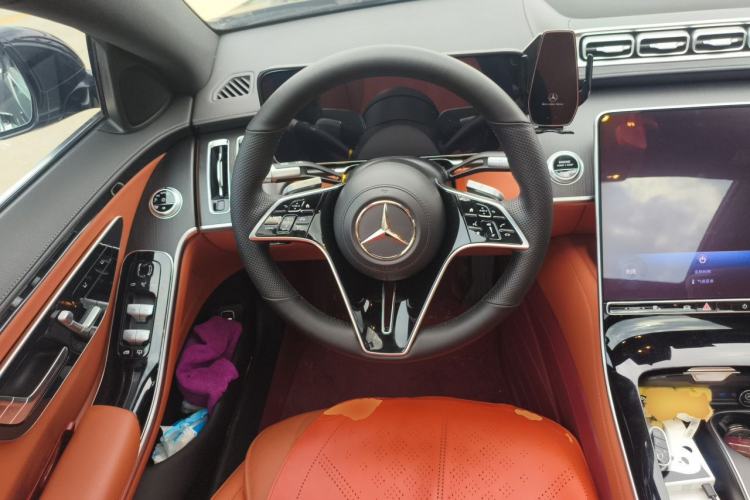 Used Mercedes-Benz S-Class 2024 S 400 L Business Model Steering Wheel