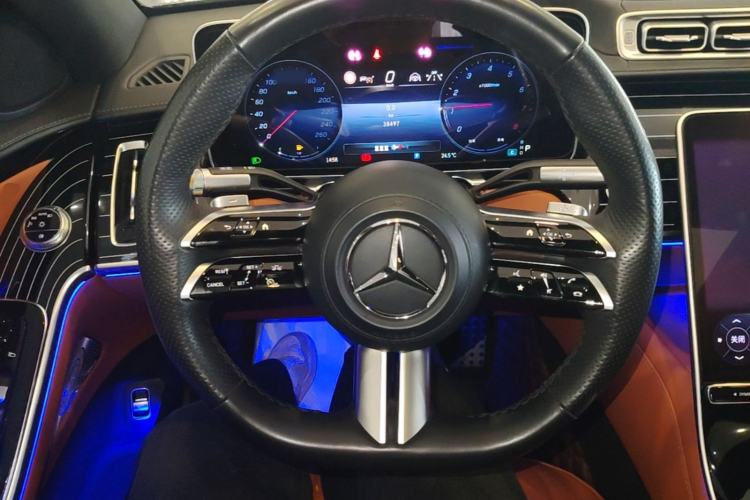 Used Mercedes-Benz S-Class 2024 S 450 L 4MATIC Steering Wheel