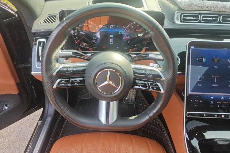 Used Mercedes-Benz S-Class 2024 S 450 L 4MATIC Steering Wheel