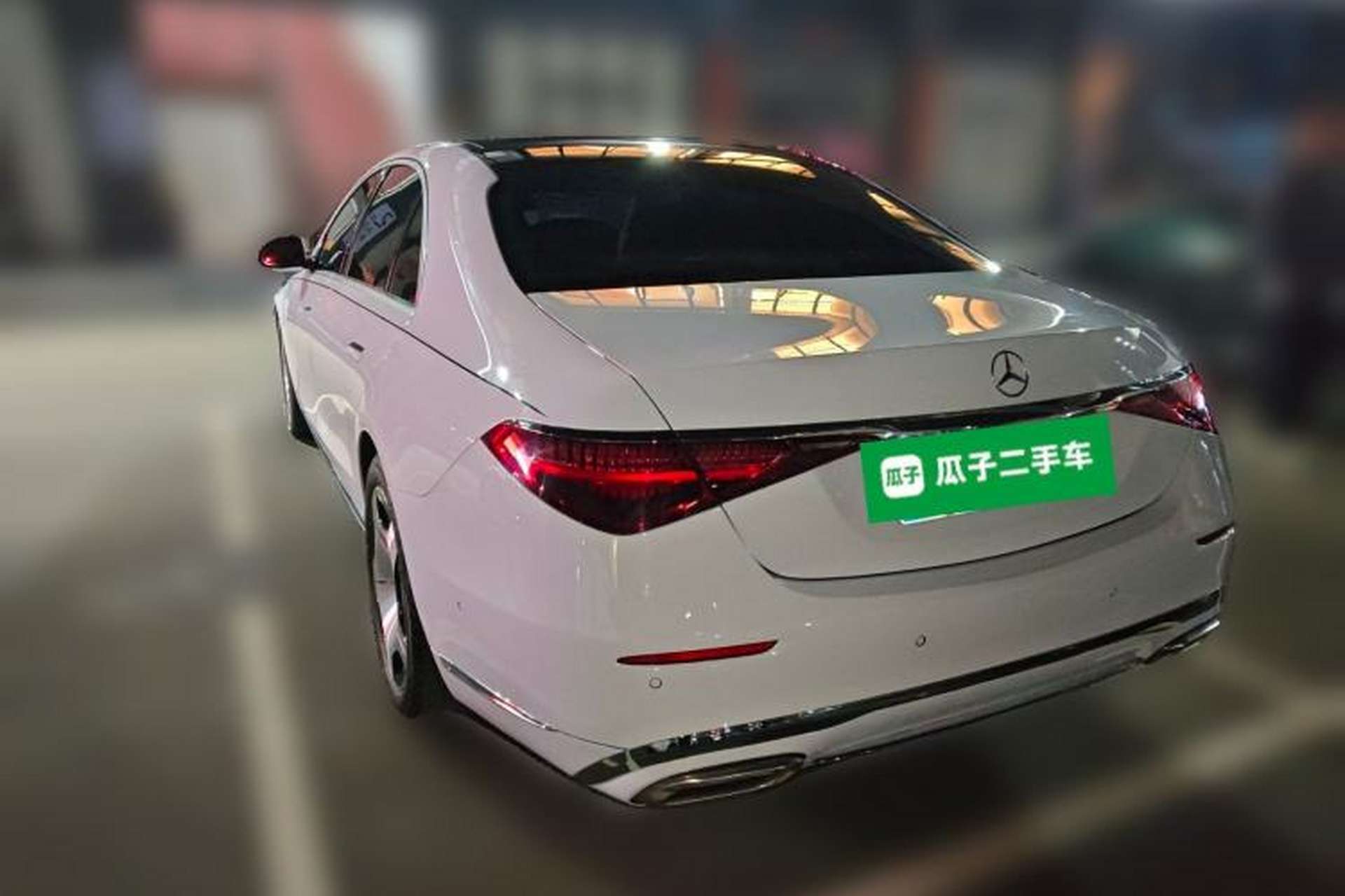 Used Mercedes-Benz S-Class 2024 Restyled S 400 L Luxury Edition Rear Left 45 Deg