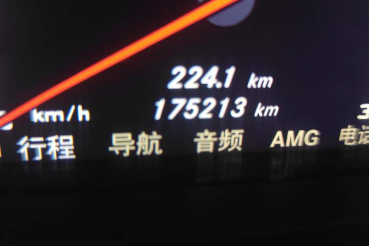Used Mercedes-Benz S-Class AMG 2010 AMG S 65 Odometer Close Up