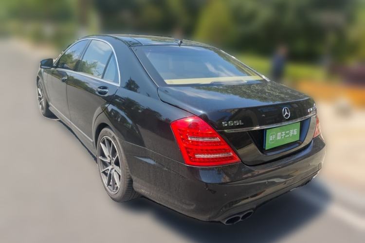 Used Mercedes-Benz S-Class AMG 2010 AMG S 65 Rear Left 45 Deg