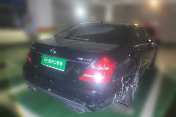 Used Mercedes-Benz S-Class AMG 2010 AMG S 65 Rear Right 45 Deg