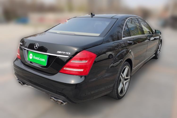Used Mercedes-Benz S-Class AMG 2010 AMG S 65 Rear Right 45 Deg