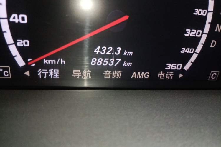 Used Mercedes-Benz S-Class AMG 2013 AMG S 65 L Grand Edition Odometer Close Up