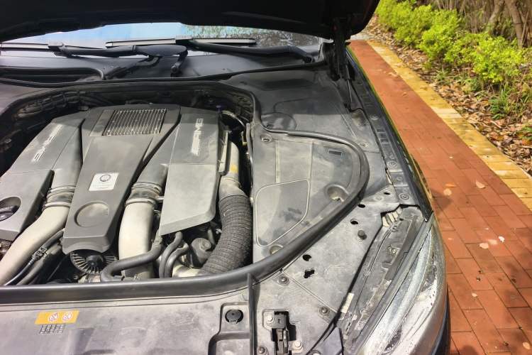 Used Mercedes-Benz S-Class AMG 2014 AMG S 63 L 4MATIC Engine Bay Left