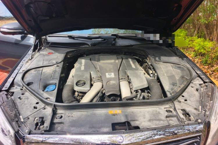 Used Mercedes-Benz S-Class AMG 2014 AMG S 63 L 4MATIC Engine Bay