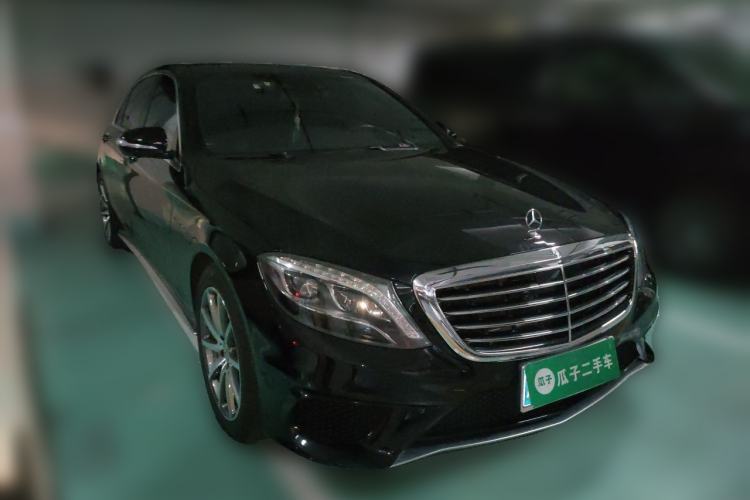 Used Mercedes-Benz S-Class AMG 2014 AMG S 63 L 4MATIC Front Right 45 Deg