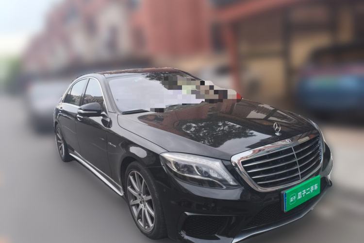 Used Mercedes-Benz S-Class AMG 2014 AMG S 63 L 4MATIC Front Right 45 Deg