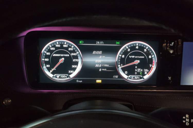Used Mercedes-Benz S-Class AMG 2014 AMG S 63 L 4MATIC Instrument Cluster