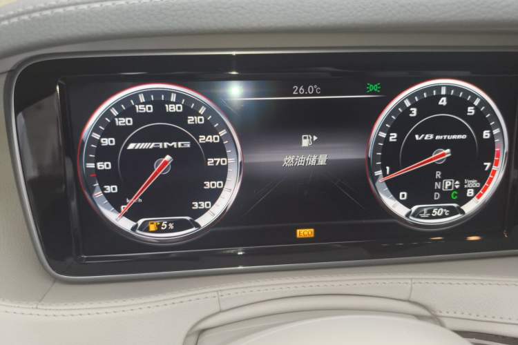 Used Mercedes-Benz S-Class AMG 2014 AMG S 63 L 4MATIC Instrument Cluster