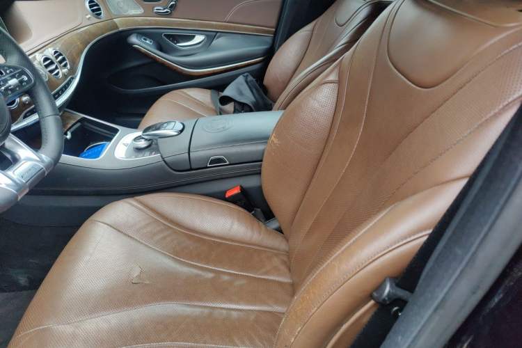 Used Mercedes-Benz S-Class AMG 2014 AMG S 63 L 4MATIC Left Front Seat