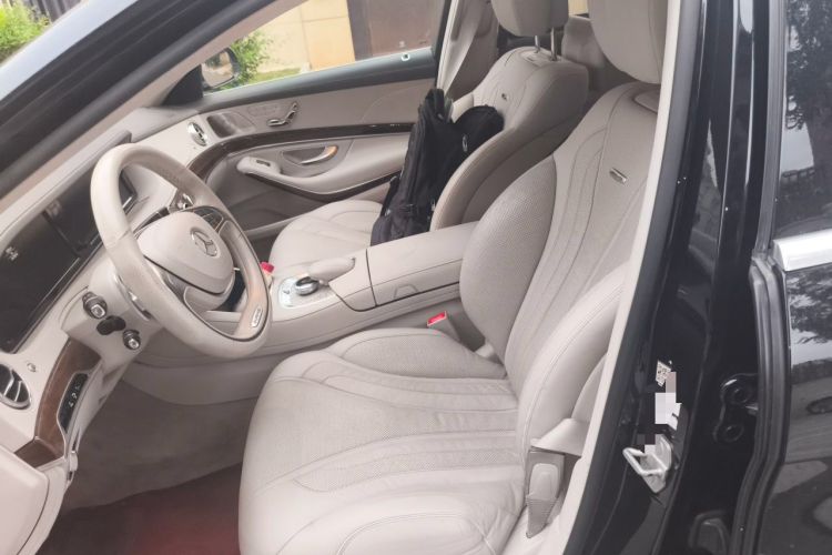 Used Mercedes-Benz S-Class AMG 2014 AMG S 63 L 4MATIC Left Front Seat