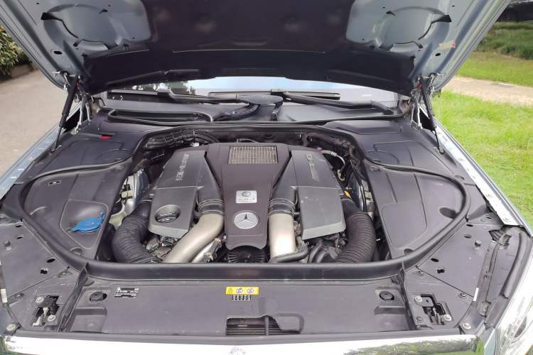Used Mercedes-Benz S-Class AMG 2014 AMG S 63 L 4MATIC Engine Bay