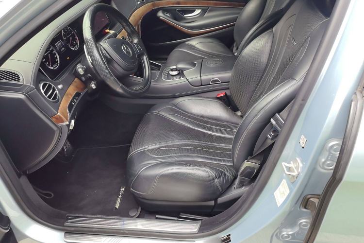 Used Mercedes-Benz S-Class AMG 2014 AMG S 63 L 4MATIC Left Front Seat