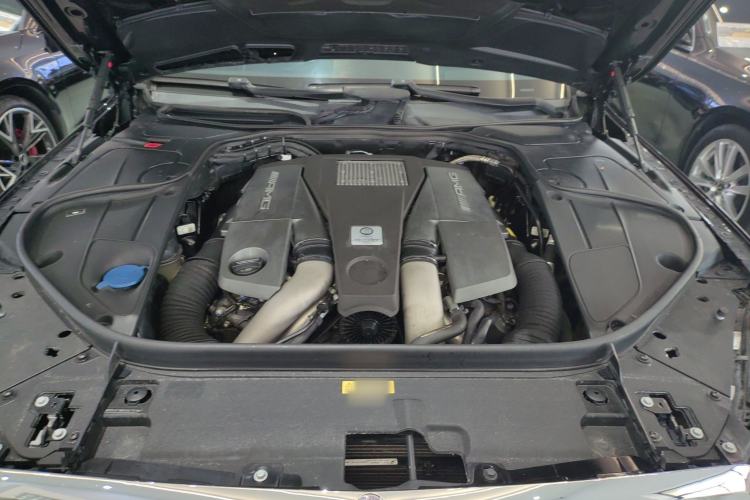 Used Mercedes-Benz S-Class AMG 2015 AMG S 63 L 4MATIC Engine Bay