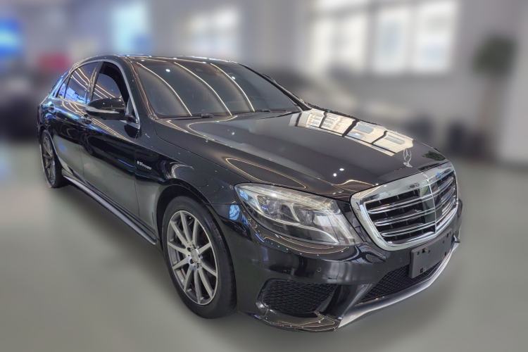 Used Mercedes-Benz S-Class AMG 2015 AMG S 63 L 4MATIC Front Right 45 Deg