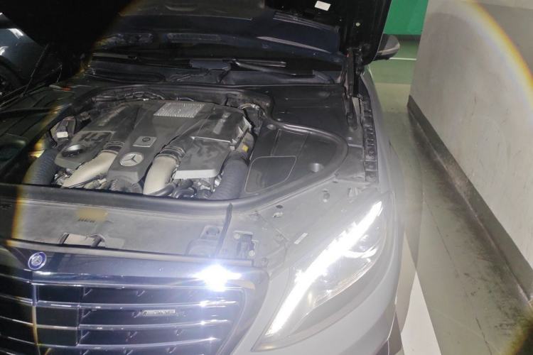 Used Mercedes-Benz S-Class AMG 2015 AMG S 63 L 4MATIC Engine Bay Left
