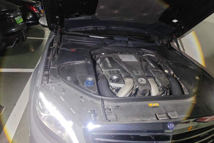 Used Mercedes-Benz S-Class AMG 2015 AMG S 63 L 4MATIC Engine Bay Right
