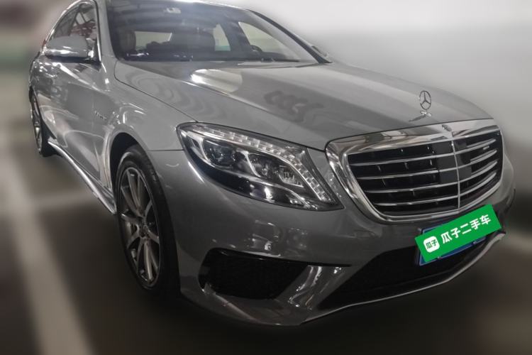 Used Mercedes-Benz S-Class AMG 2015 AMG S 63 L 4MATIC Front Right 45 Deg