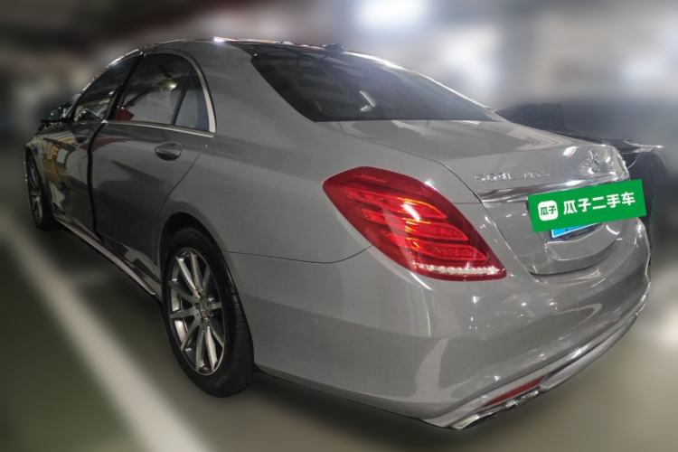 Used Mercedes-Benz S-Class AMG 2015 AMG S 63 L 4MATIC Rear Left 45 Deg