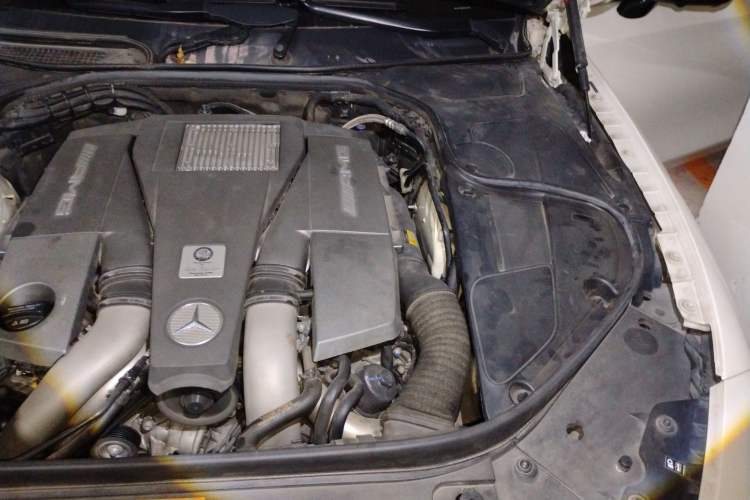Used Mercedes-Benz S-Class AMG 2015 AMG S 63 4MATIC Coupe Engine Bay Left