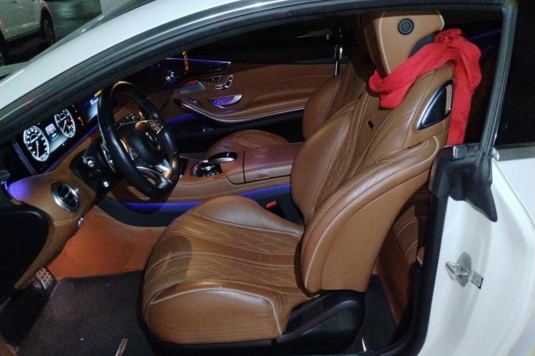 Used Mercedes-Benz S-Class AMG 2015 AMG S 63 4MATIC Coupe Left Front Seat